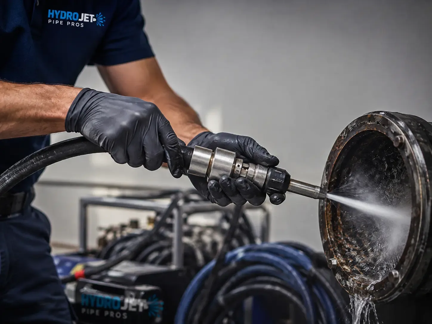 Hydro Jet Pipe Descaling in Trade, TN